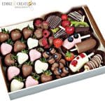 Chocolate Dipped Fruit And Berries Box