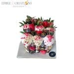 Mother's Day Chocolate Covered Strawberry Cake